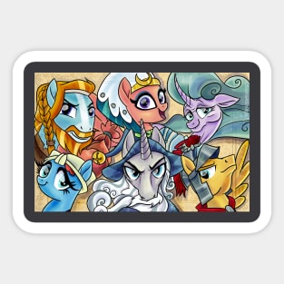 StarSwirl & Co Sticker